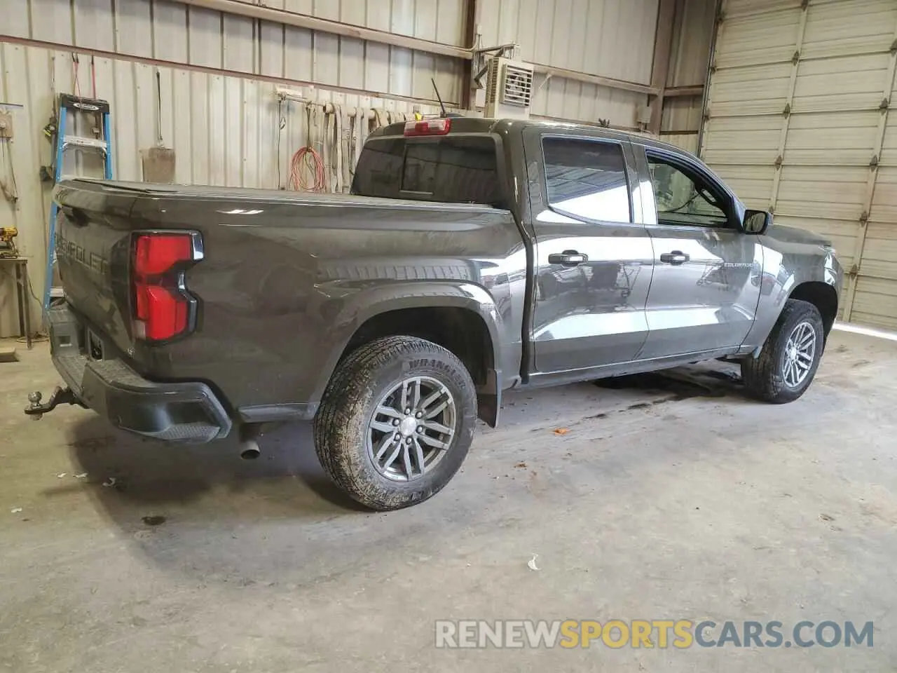 3 fotografías del automóvil dañado 1GCPSCEK6P1267250 CHEVROLET COLORADO 2023