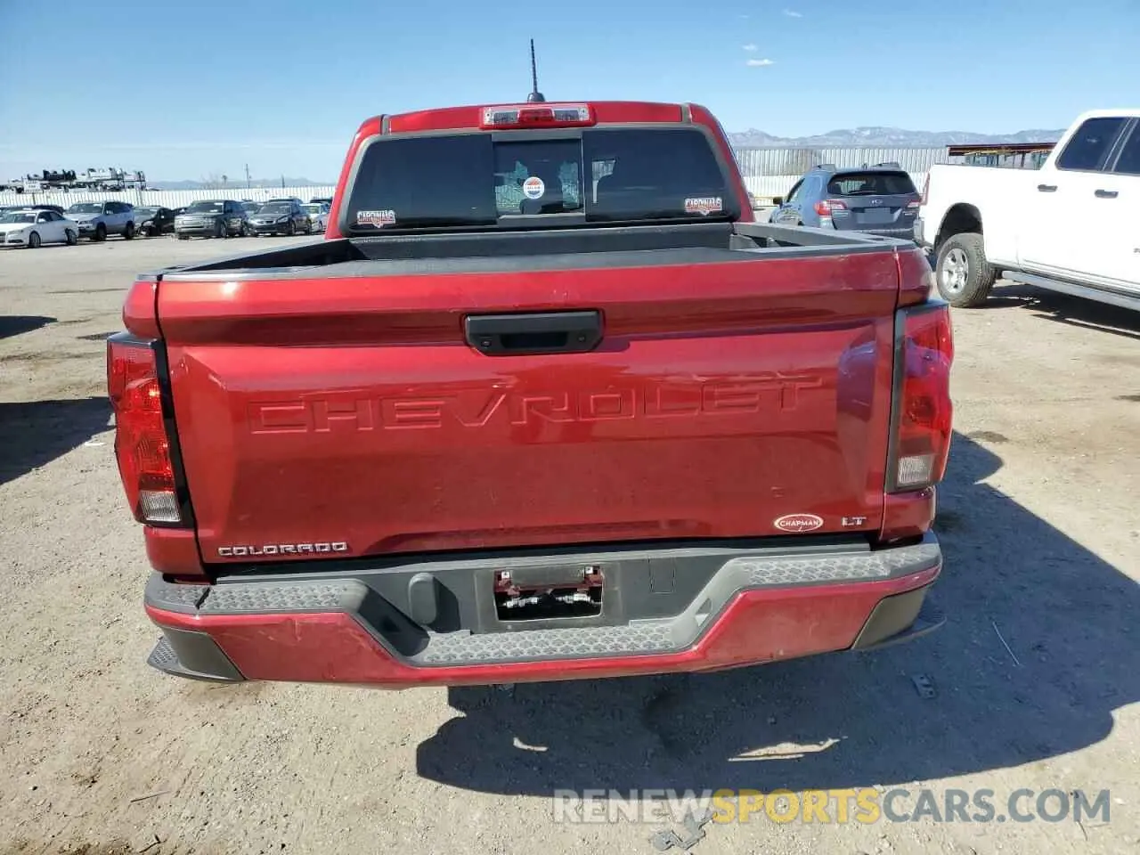 6 fotografías del automóvil dañado 1GCPSCEK7P1199279 CHEVROLET COLORADO 2023