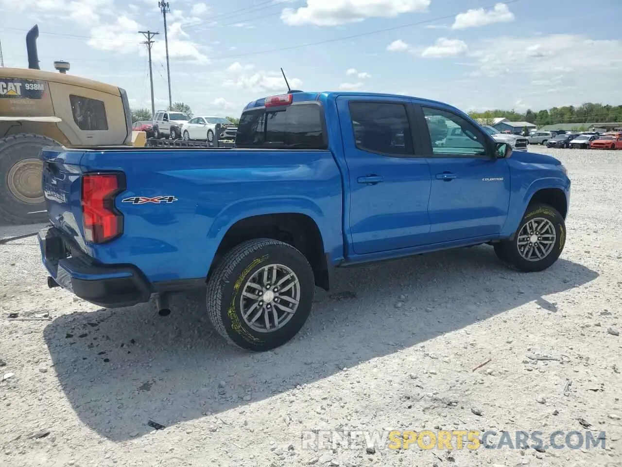 3 fotografías del automóvil dañado 1GCPTCEK0P1182353 CHEVROLET COLORADO 2023