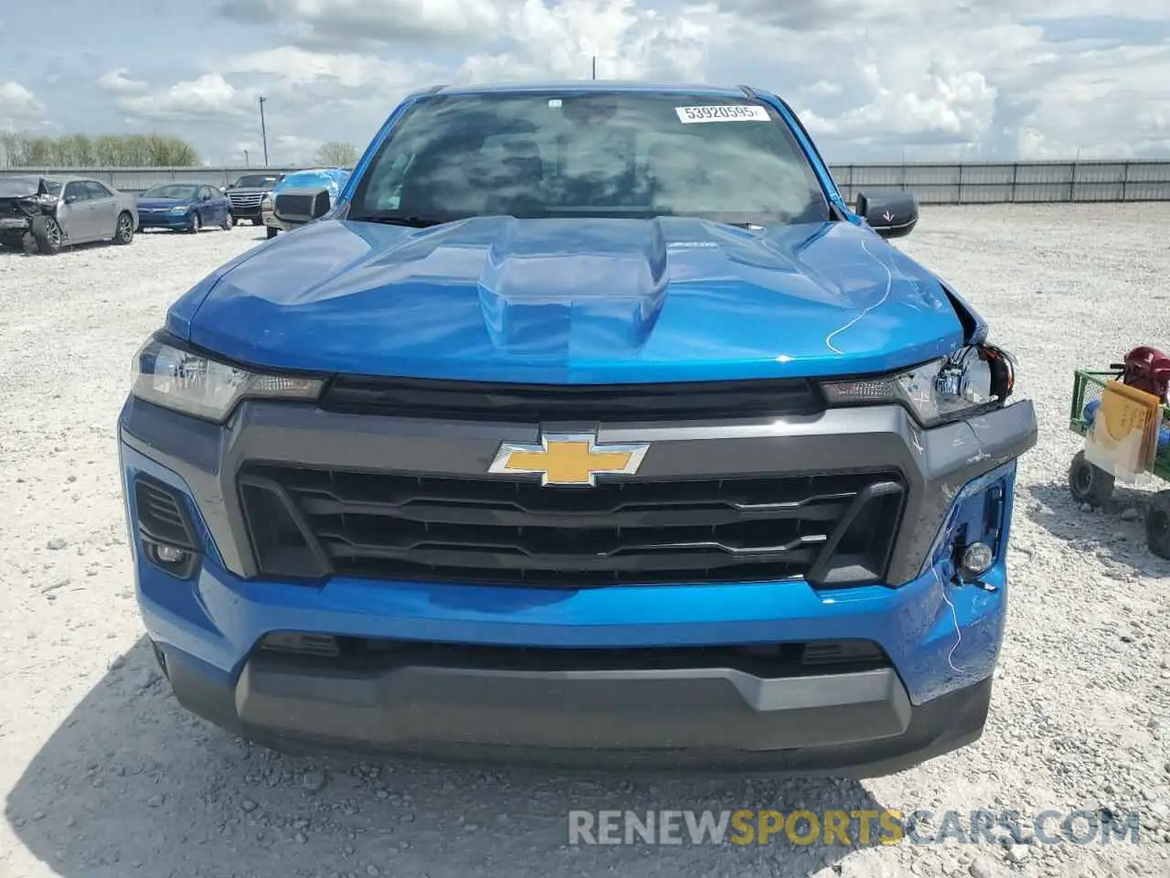 5 fotografías del automóvil dañado 1GCPTCEK0P1182353 CHEVROLET COLORADO 2023