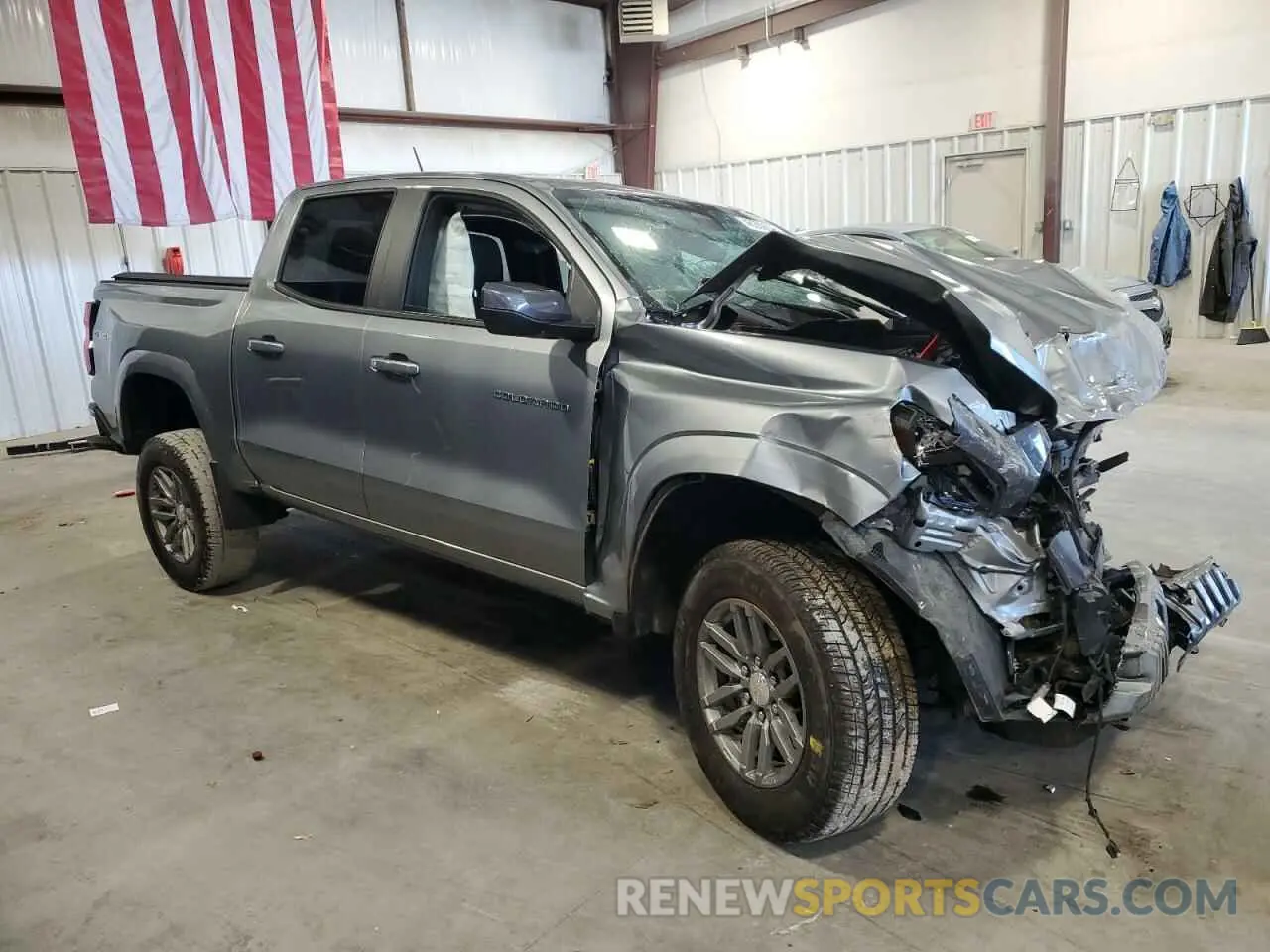 4 fotografías del automóvil dañado 1GCPTCEK2P1208273 CHEVROLET COLORADO 2023