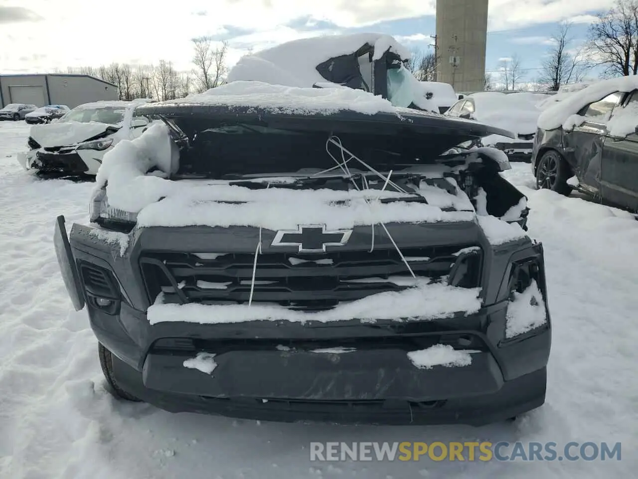 5 fotografías del automóvil dañado 1GCPTCEK5P1250145 CHEVROLET COLORADO 2023