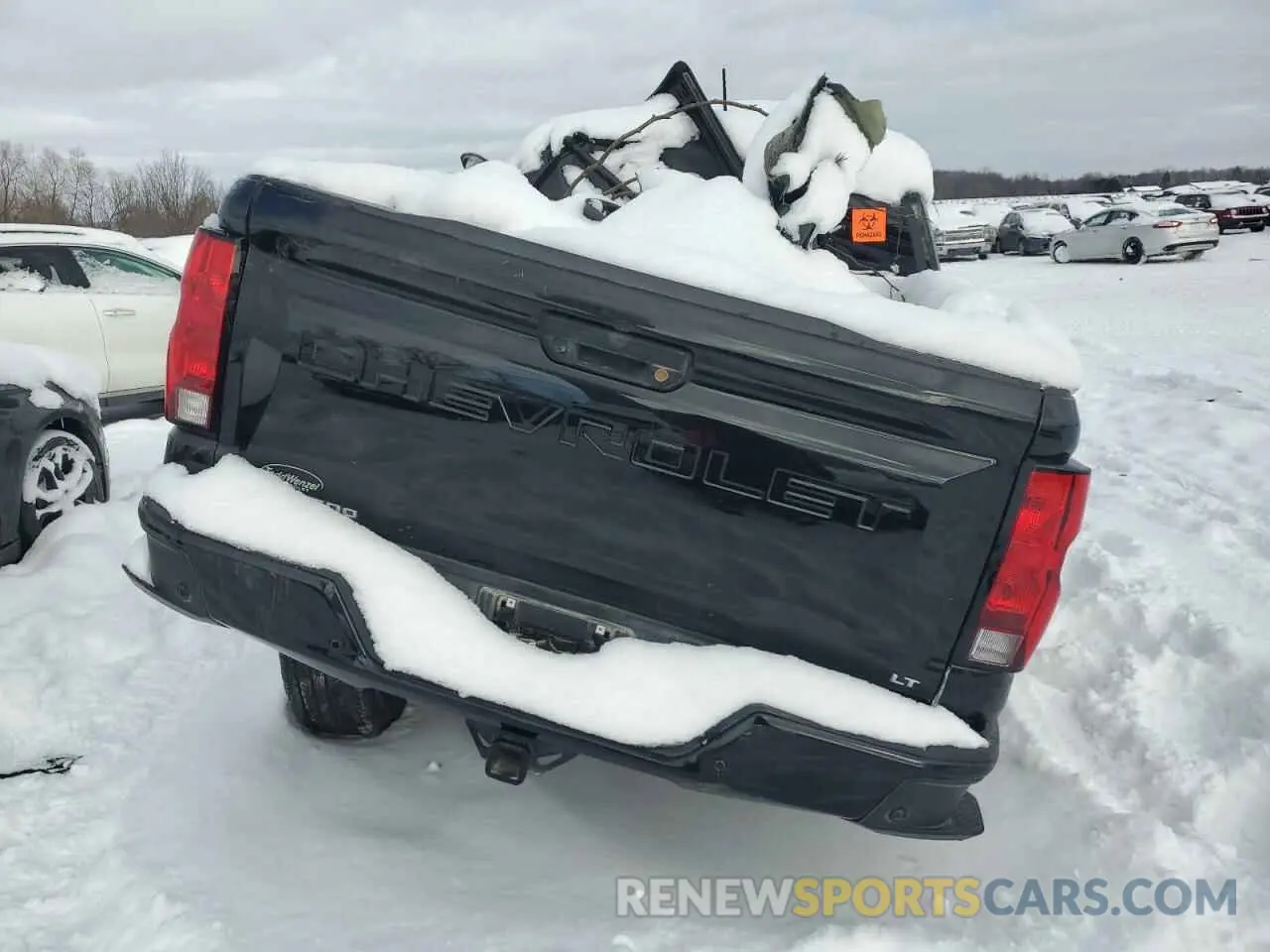 6 fotografías del automóvil dañado 1GCPTCEK5P1250145 CHEVROLET COLORADO 2023
