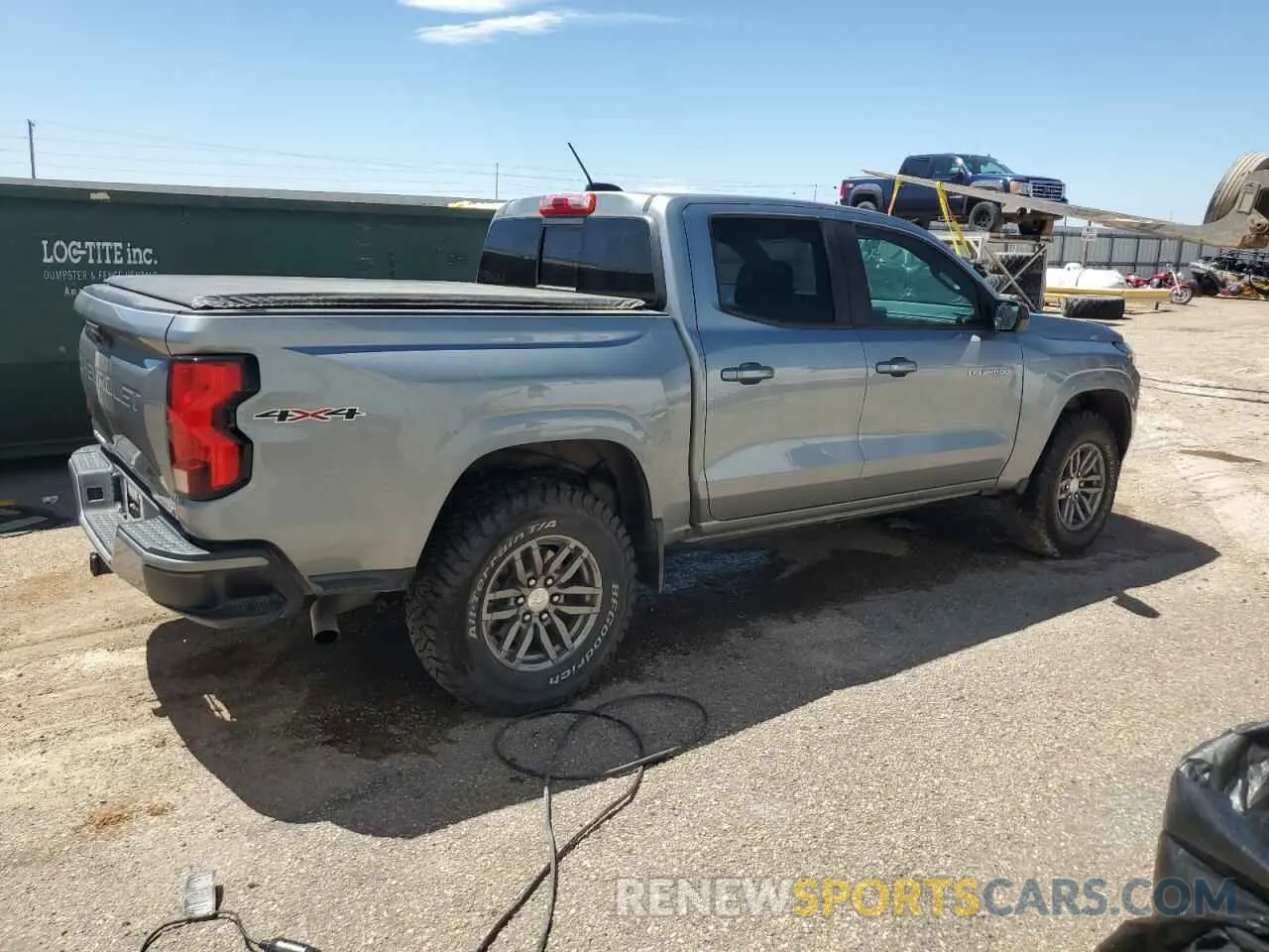 3 fotografías del automóvil dañado 1GCPTCEK8P1169656 CHEVROLET COLORADO 2023