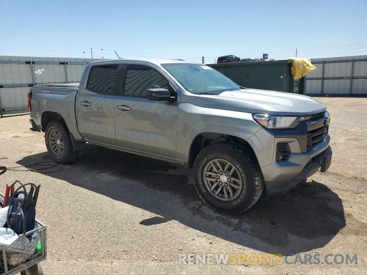 4 fotografías del automóvil dañado 1GCPTCEK8P1169656 CHEVROLET COLORADO 2023