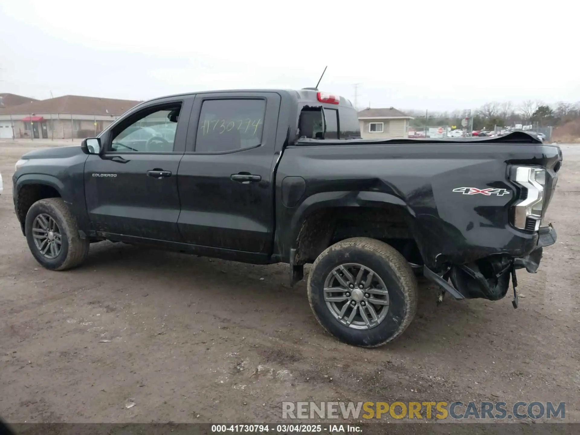 14 fotografías del automóvil dañado 1GCPTCEKXP1233101 CHEVROLET COLORADO 2023