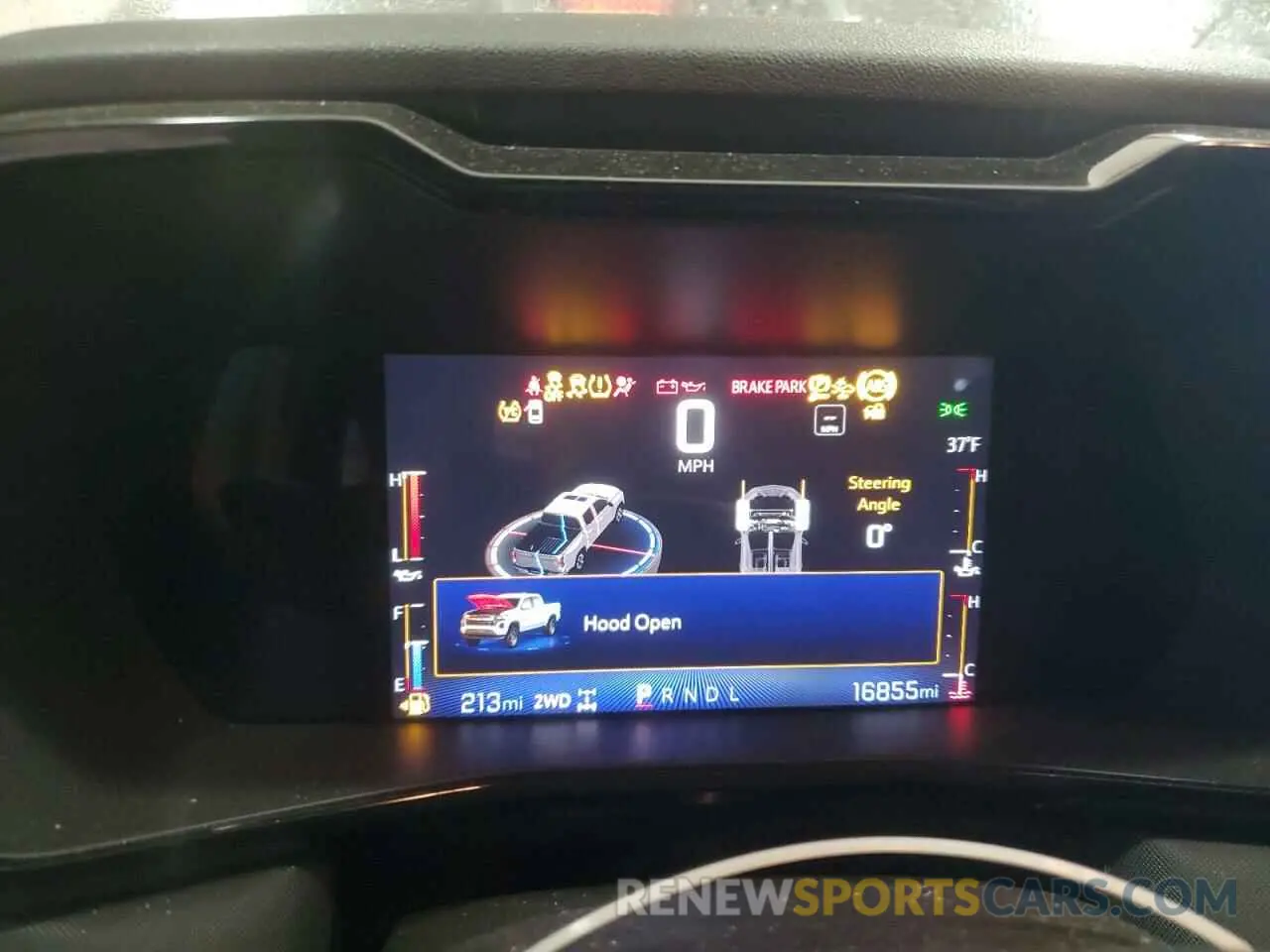 9 fotografías del automóvil dañado 1GCPTDEK1P1140263 CHEVROLET COLORADO 2023
