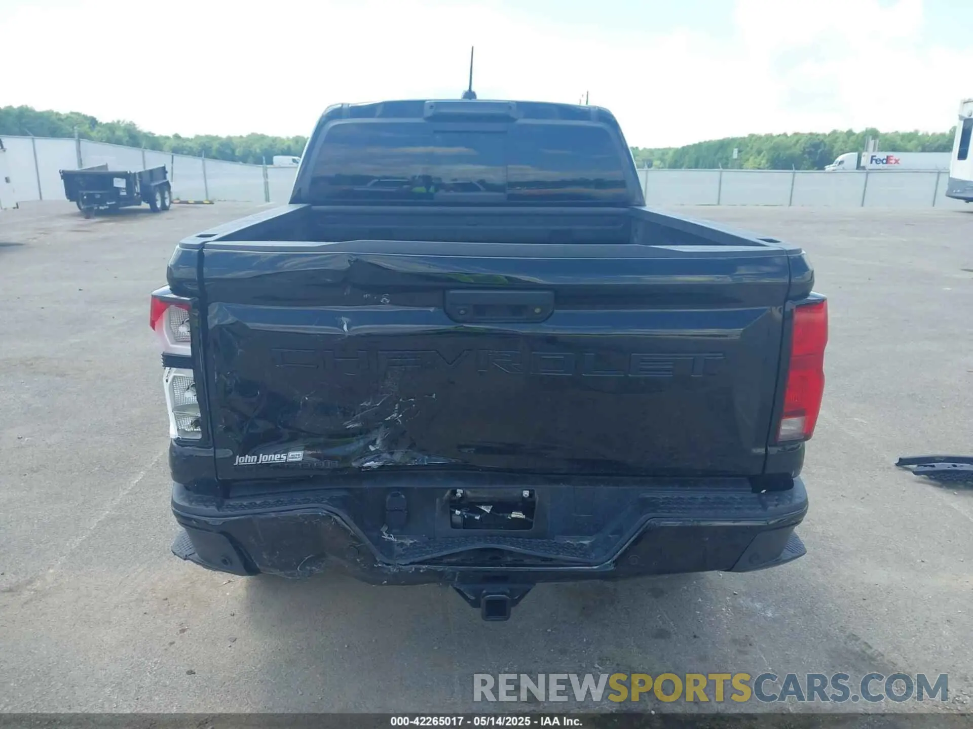 17 fotografías del automóvil dañado 1GCPTDEK1P1209999 CHEVROLET COLORADO 2023