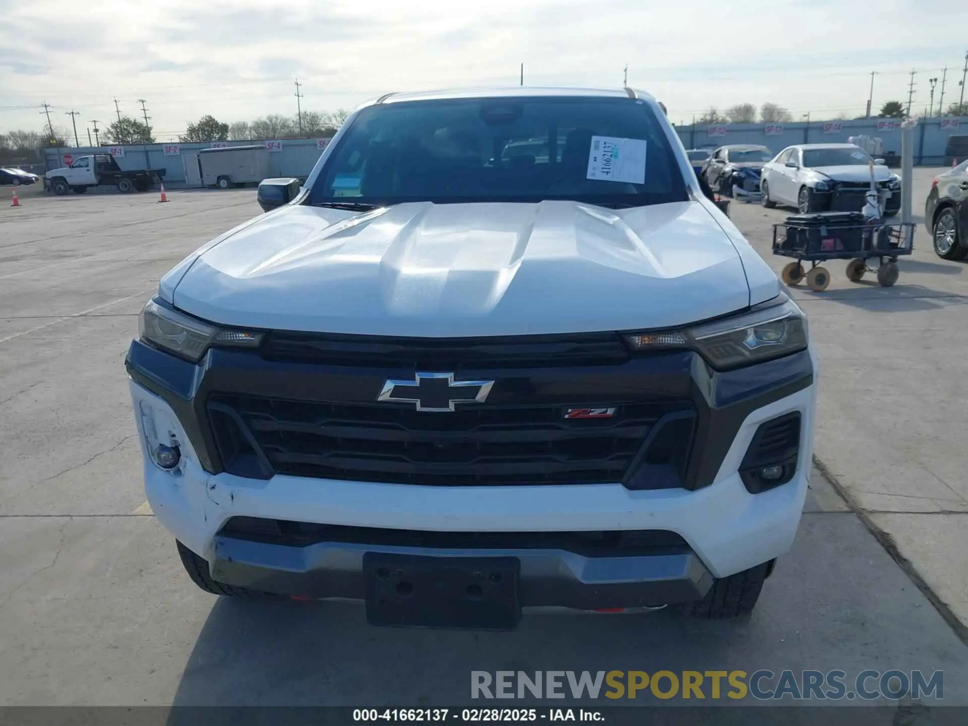13 fotografías del automóvil dañado 1GCPTDEK2P1246012 CHEVROLET COLORADO 2023