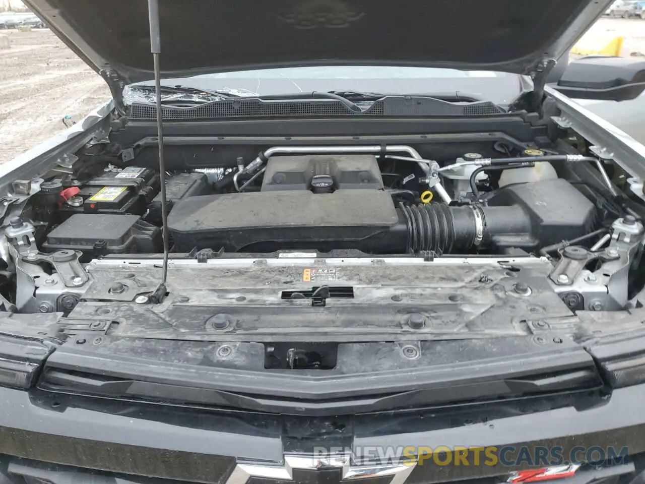 11 fotografías del automóvil dañado 1GCPTDEK9P1170384 CHEVROLET COLORADO 2023