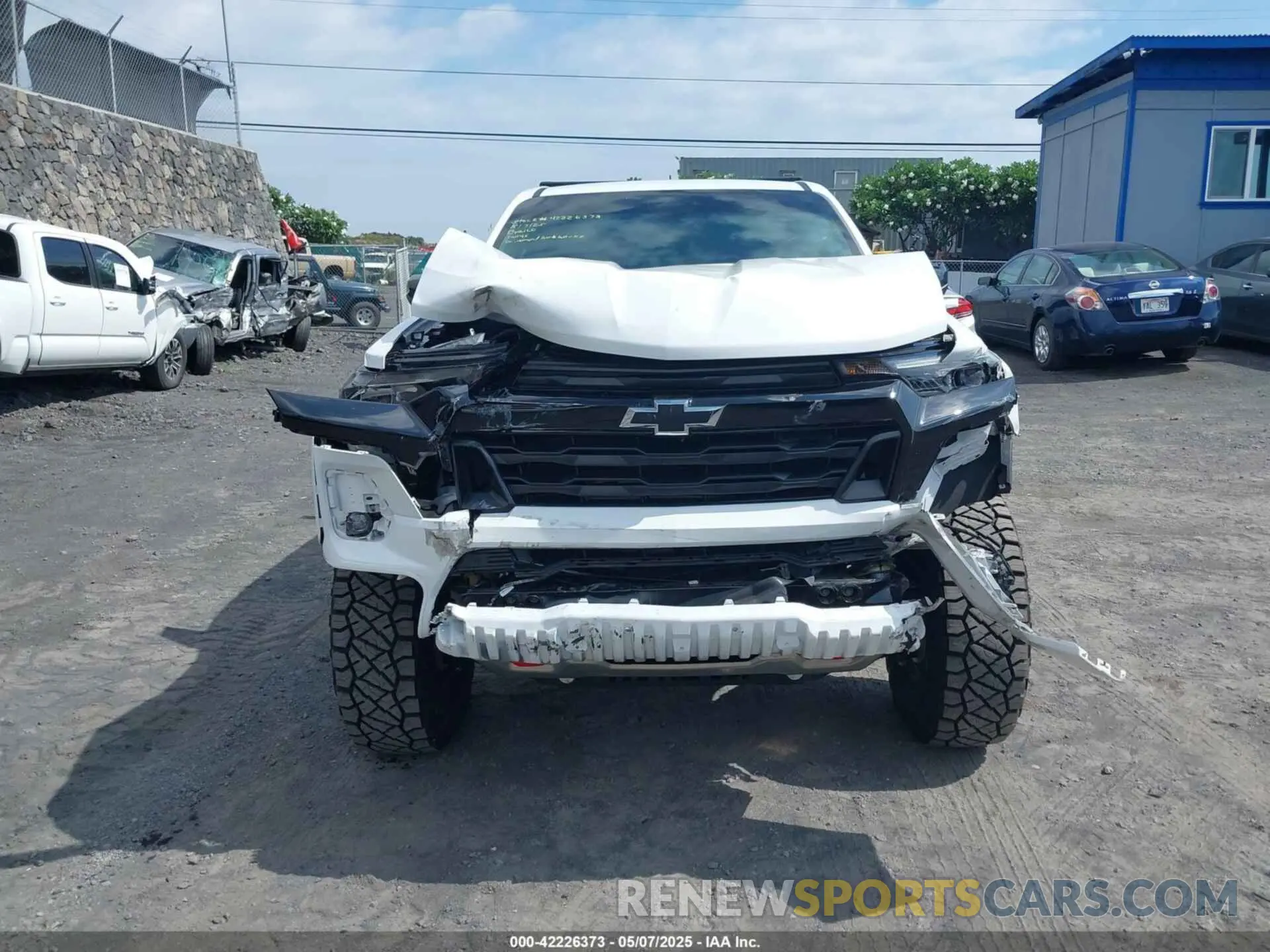 6 fotografías del automóvil dañado 1GCPTDEK9P1219177 CHEVROLET COLORADO 2023
