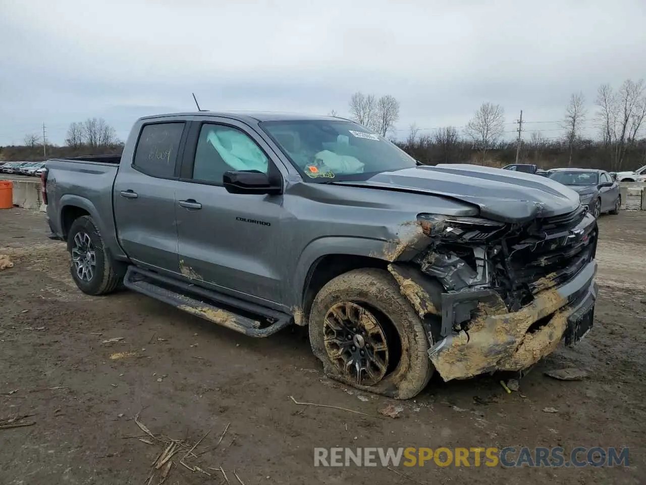 4 fotografías del automóvil dañado 1GCPTDEKXP1141217 CHEVROLET COLORADO 2023