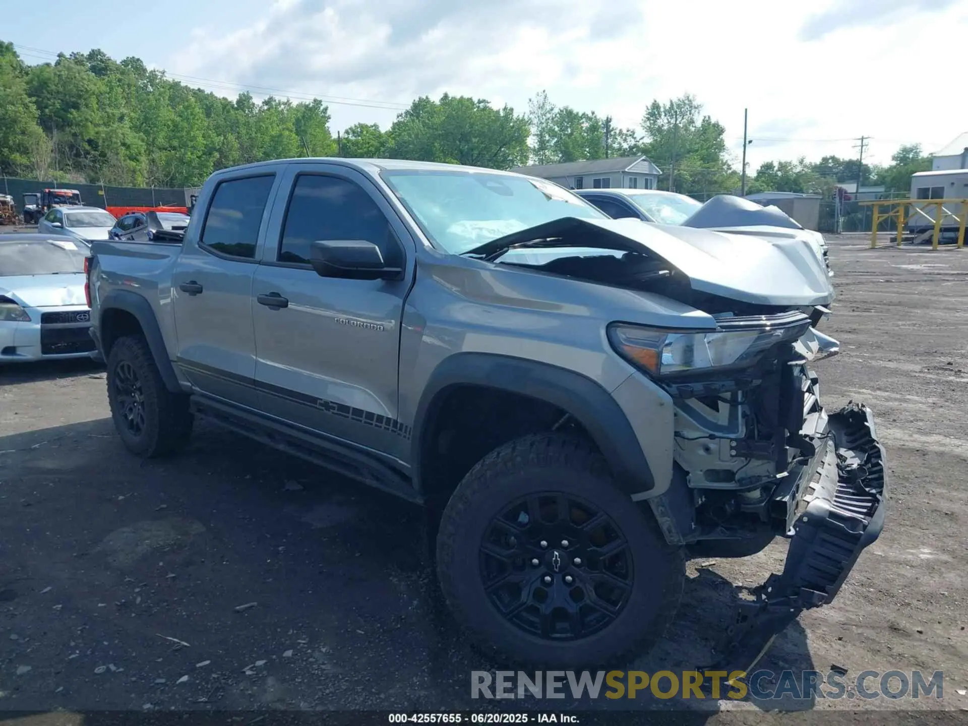 1 fotografías del automóvil dañado 1GCPTEEK1P1174306 CHEVROLET COLORADO 2023