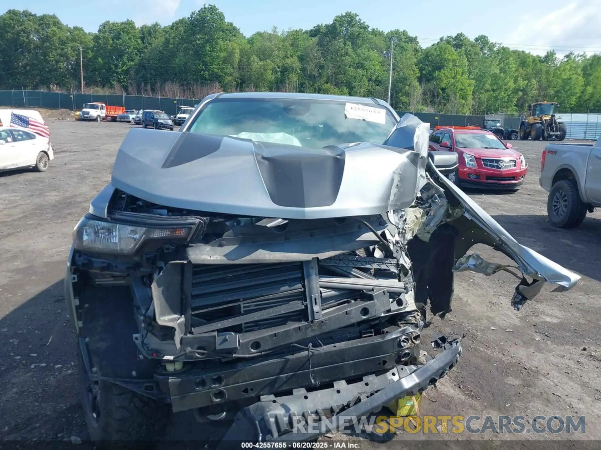 12 fotografías del automóvil dañado 1GCPTEEK1P1174306 CHEVROLET COLORADO 2023