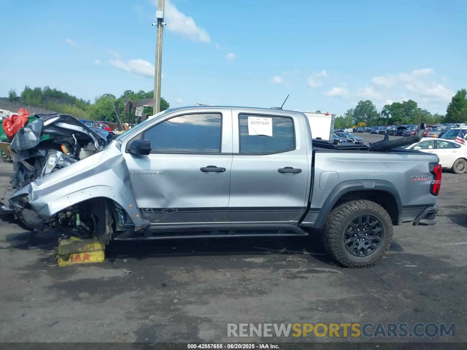 14 fotografías del automóvil dañado 1GCPTEEK1P1174306 CHEVROLET COLORADO 2023