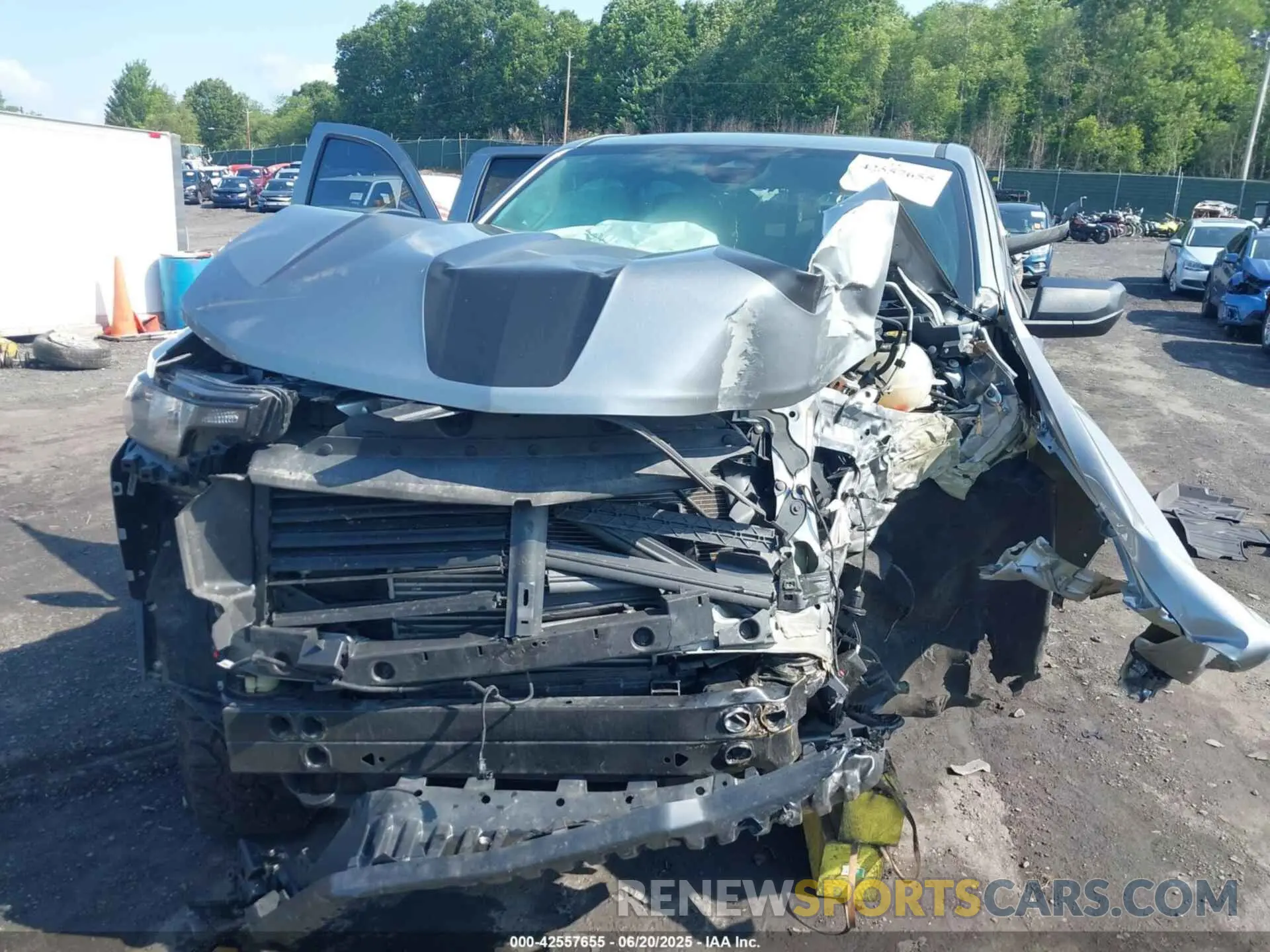 6 fotografías del automóvil dañado 1GCPTEEK1P1174306 CHEVROLET COLORADO 2023