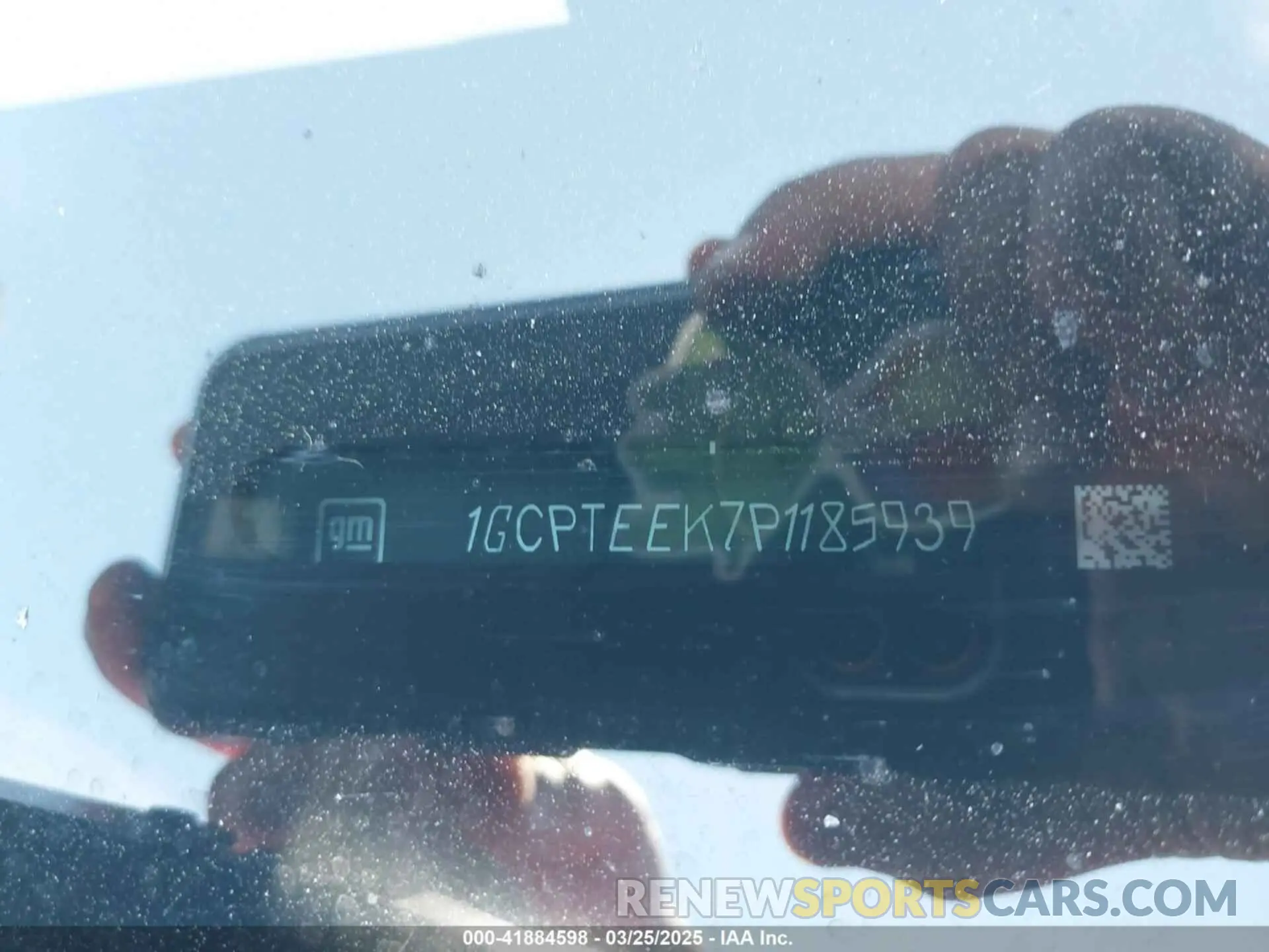 9 fotografías del automóvil dañado 1GCPTEEK7P1185939 CHEVROLET COLORADO 2023