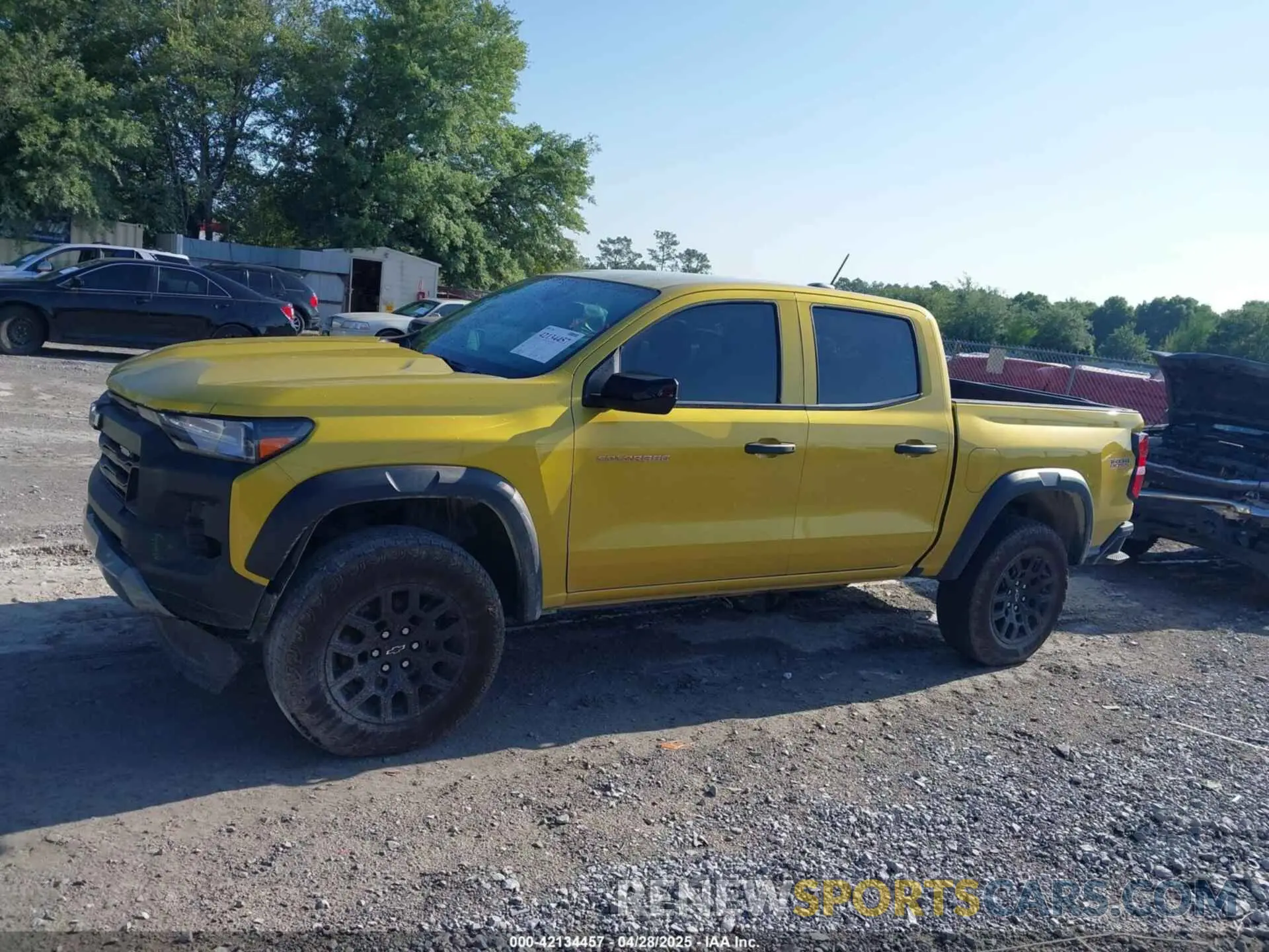 14 fotografías del automóvil dañado 1GCPTEEK9P1241315 CHEVROLET COLORADO 2023