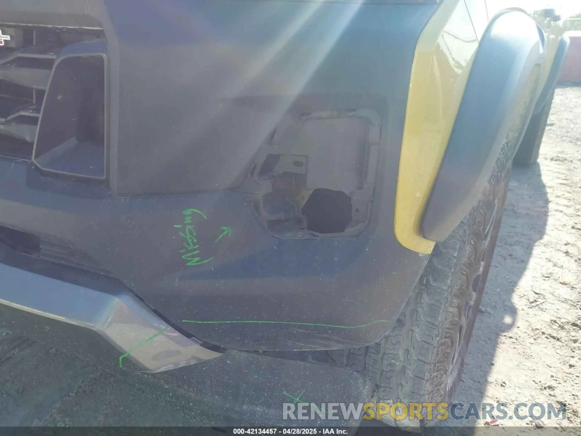 6 fotografías del automóvil dañado 1GCPTEEK9P1241315 CHEVROLET COLORADO 2023