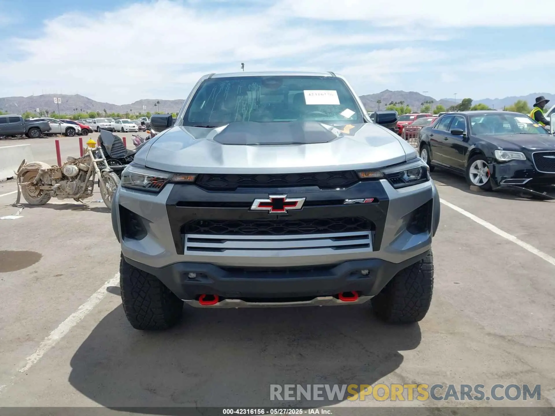 12 fotografías del automóvil dañado 1GCPTFEK3P1225990 CHEVROLET COLORADO 2023