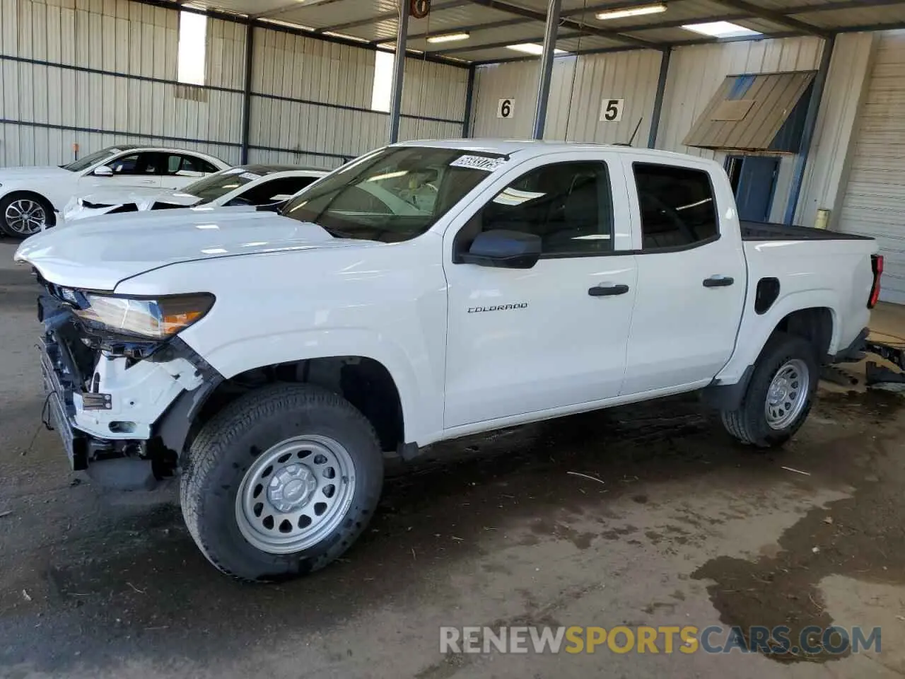1 fotografías del automóvil dañado 1GCGSBEC3R1238651 CHEVROLET COLORADO 2024