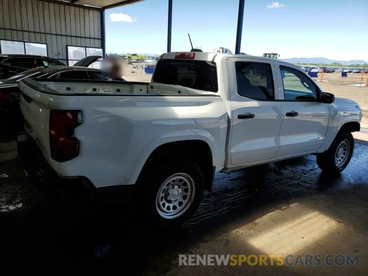 3 fotografías del automóvil dañado 1GCGSBEC3R1238651 CHEVROLET COLORADO 2024