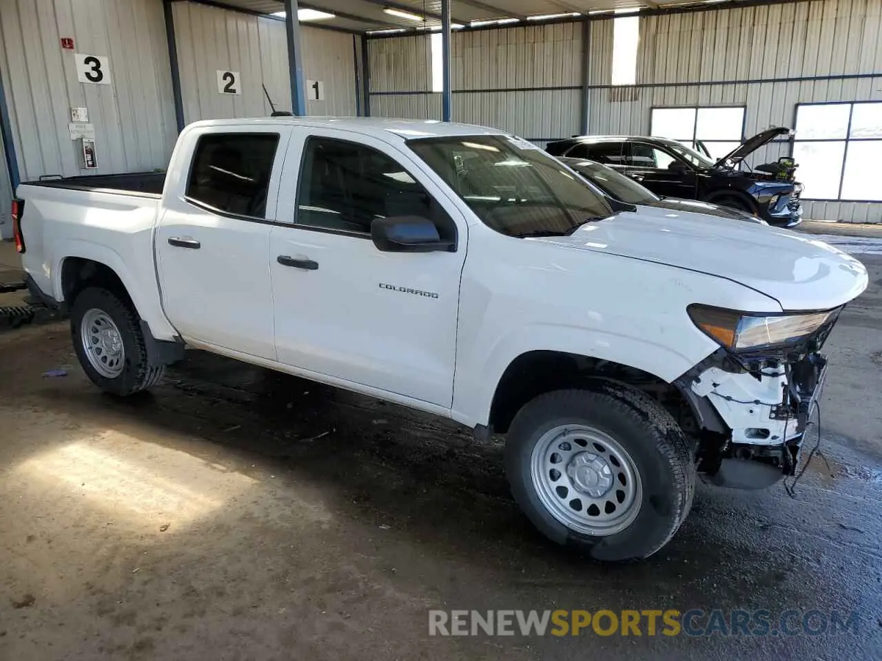 4 fotografías del automóvil dañado 1GCGSBEC3R1238651 CHEVROLET COLORADO 2024