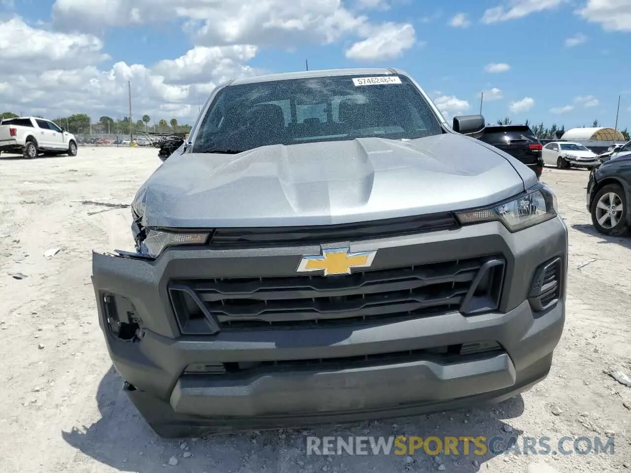 5 fotografías del automóvil dañado 1GCGSBEC4R1183241 CHEVROLET COLORADO 2024
