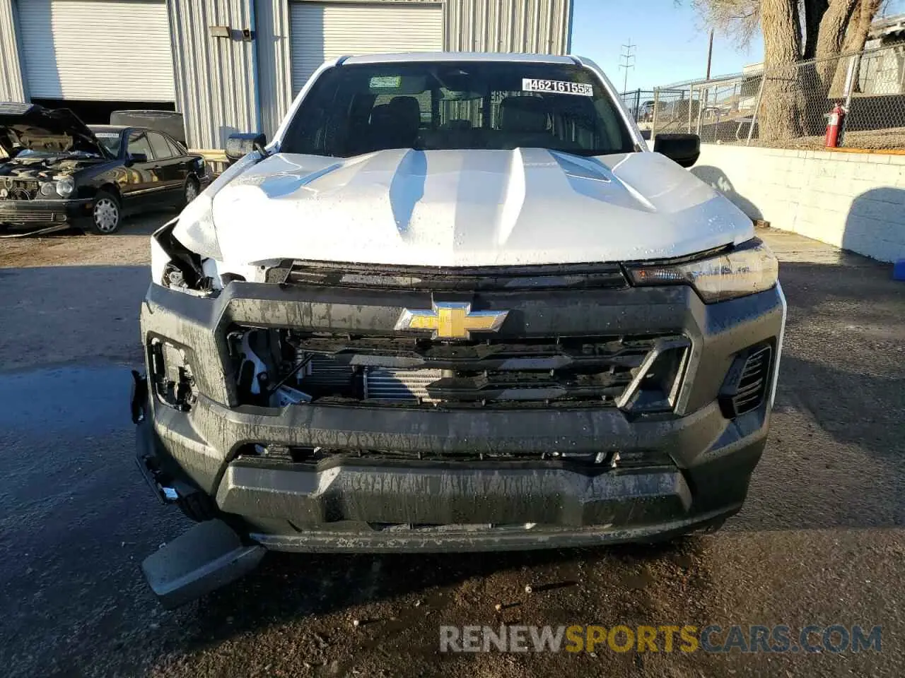 5 fotografías del automóvil dañado 1GCGSBEC7R1301637 CHEVROLET COLORADO 2024