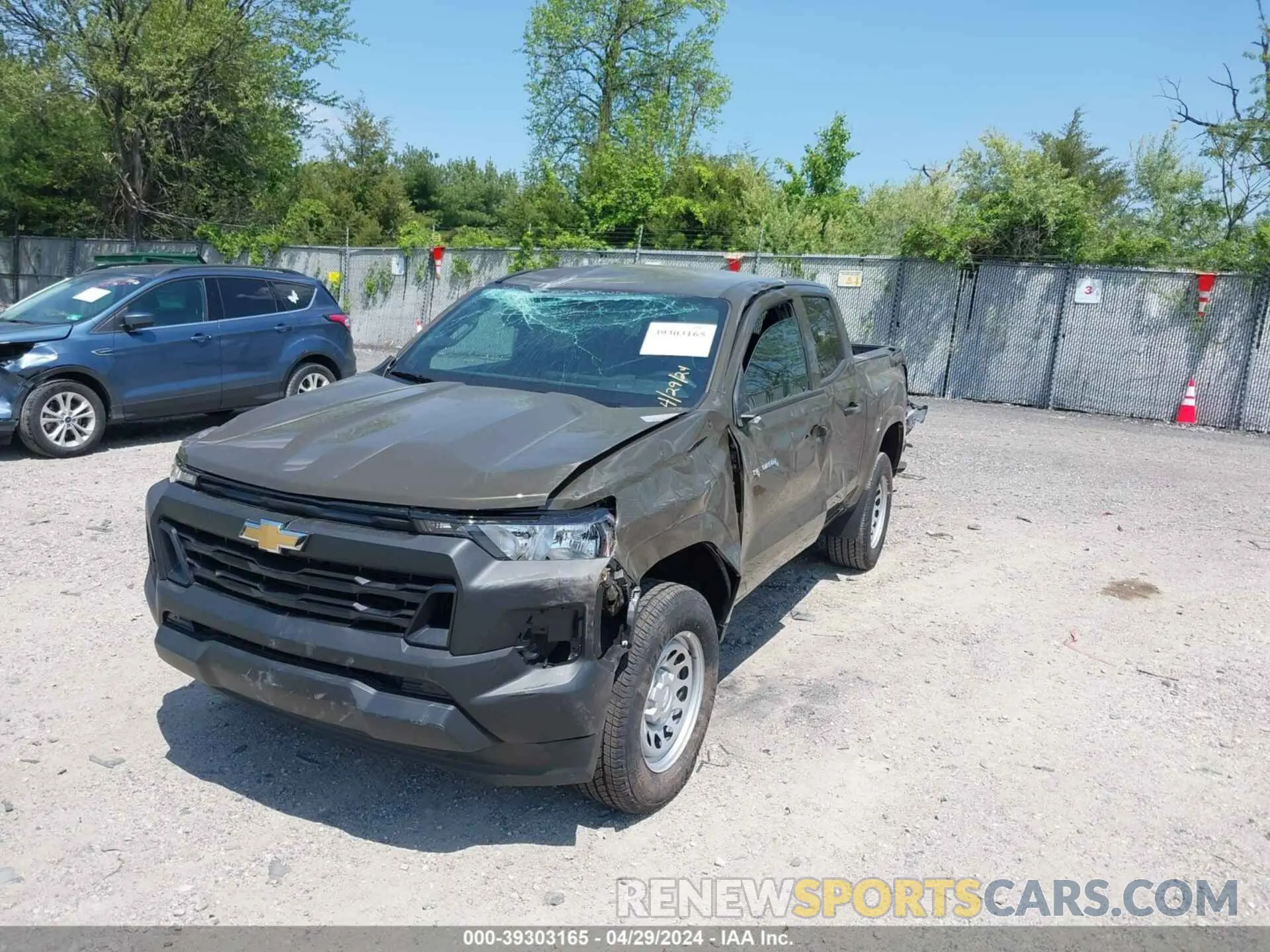 6 fotografías del automóvil dañado 1GCGSBEC8R1134107 CHEVROLET COLORADO 2024