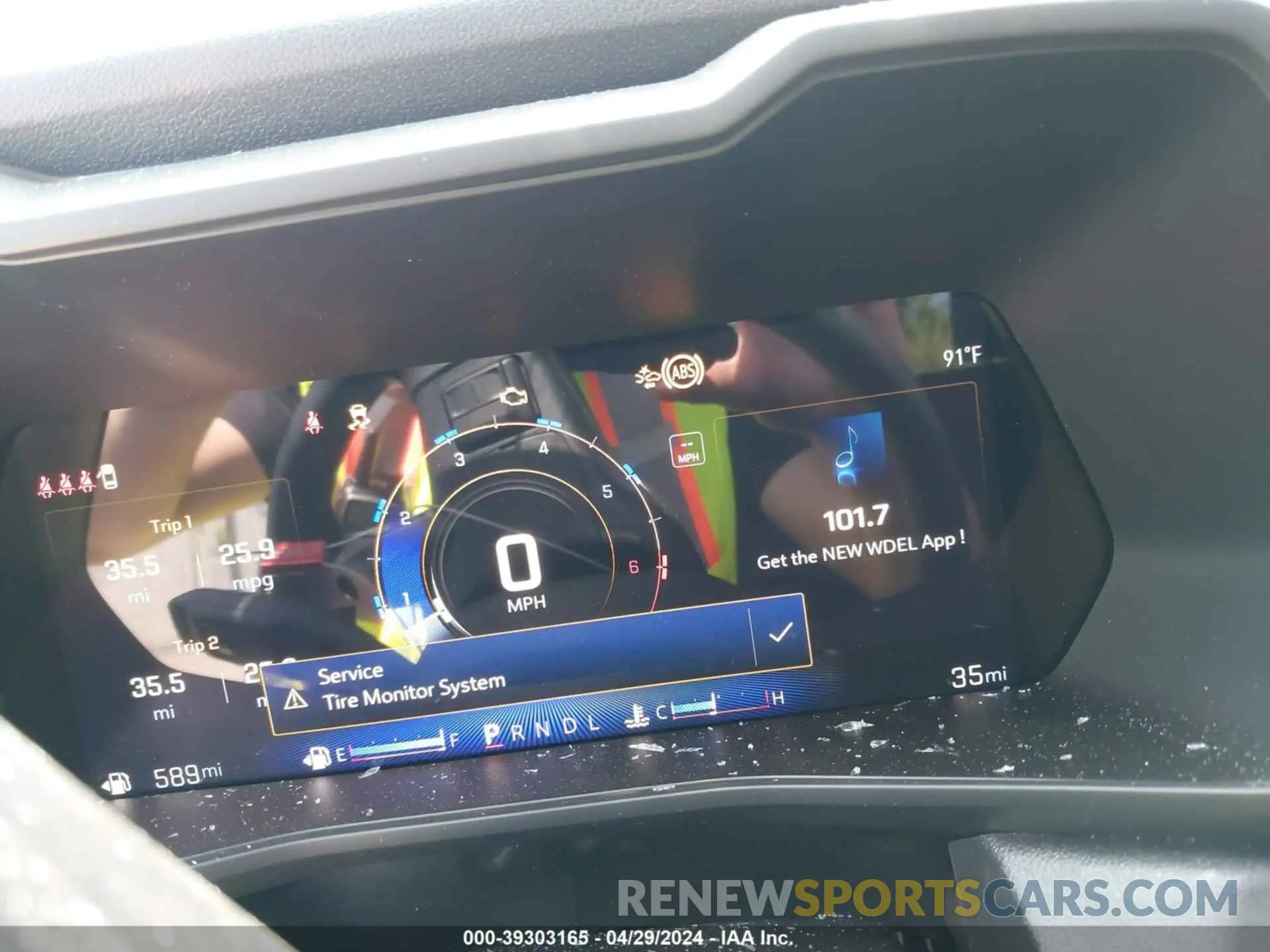 7 fotografías del automóvil dañado 1GCGSBEC8R1134107 CHEVROLET COLORADO 2024