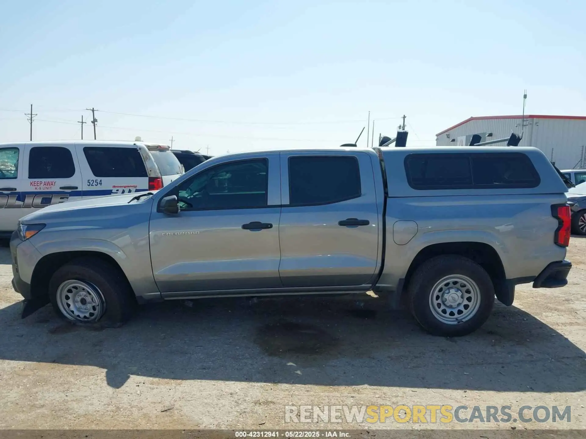 14 fotografías del automóvil dañado 1GCGSBEC8R1183047 CHEVROLET COLORADO 2024