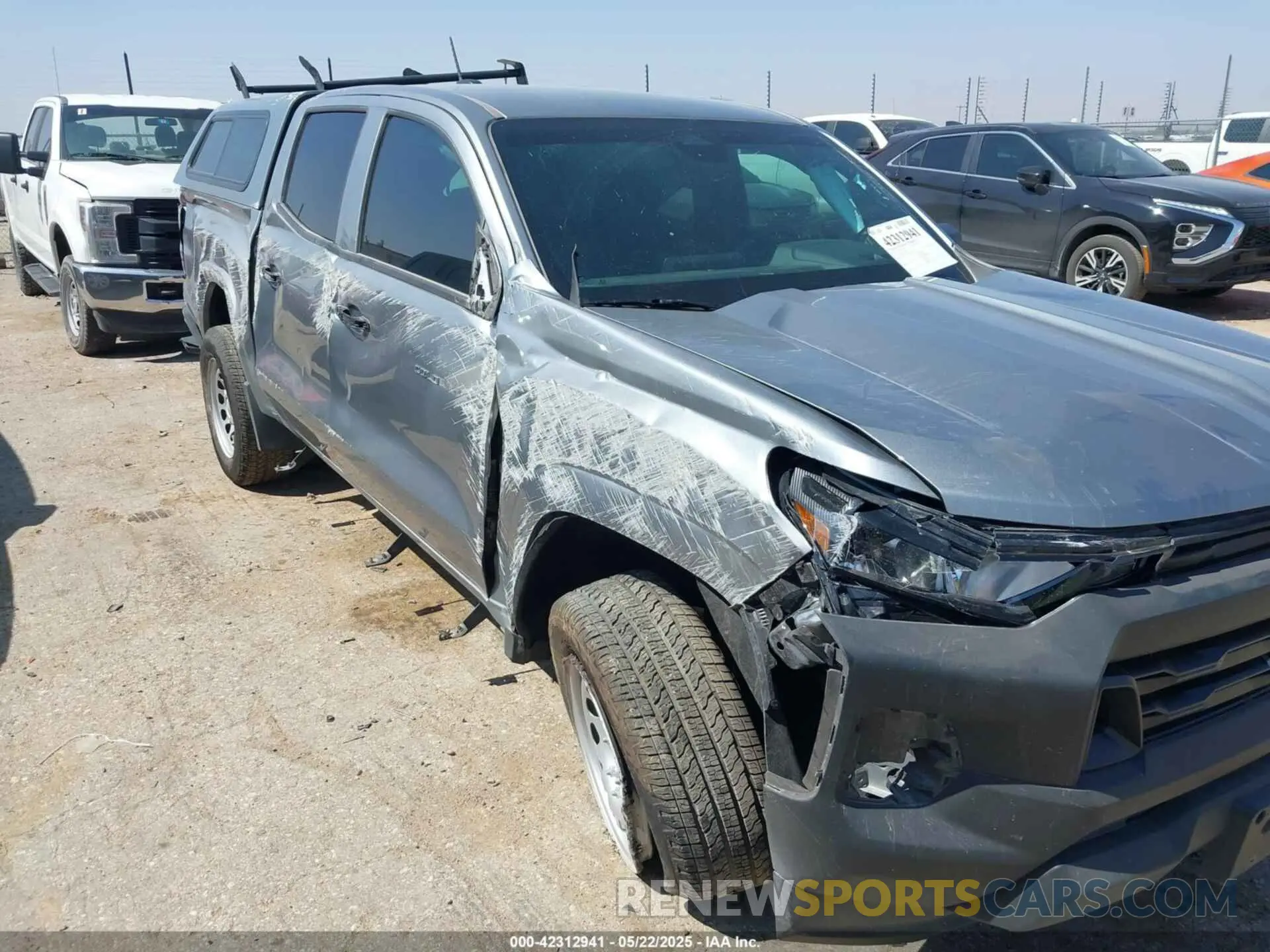 6 fotografías del automóvil dañado 1GCGSBEC8R1183047 CHEVROLET COLORADO 2024