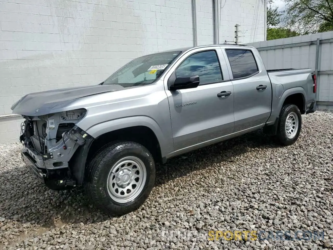 1 fotografías del automóvil dañado 1GCGSBECXR1134092 CHEVROLET COLORADO 2024