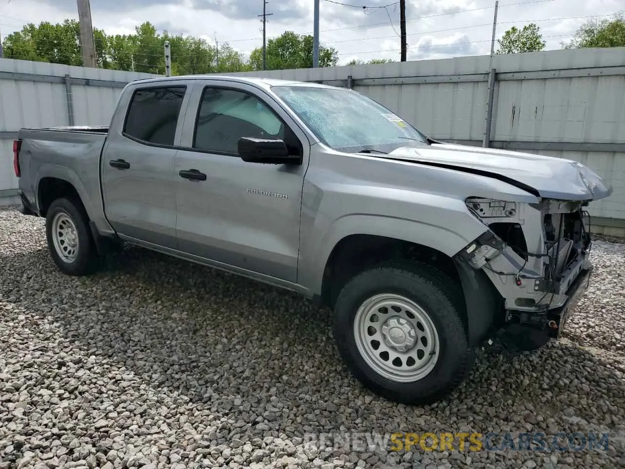 4 fotografías del automóvil dañado 1GCGSBECXR1134092 CHEVROLET COLORADO 2024