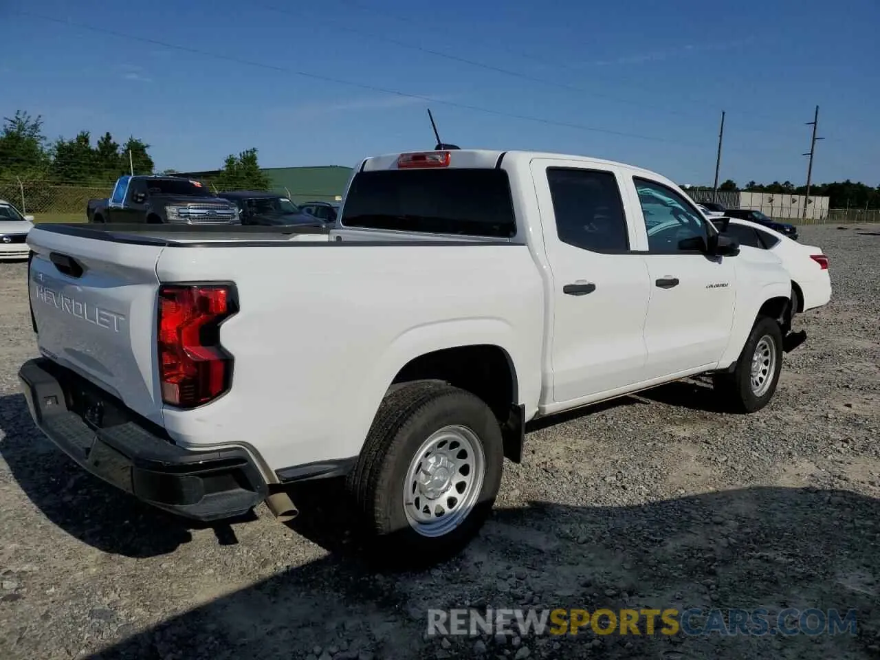 3 fotografías del automóvil dañado 1GCGSBECXR1135193 CHEVROLET COLORADO 2024