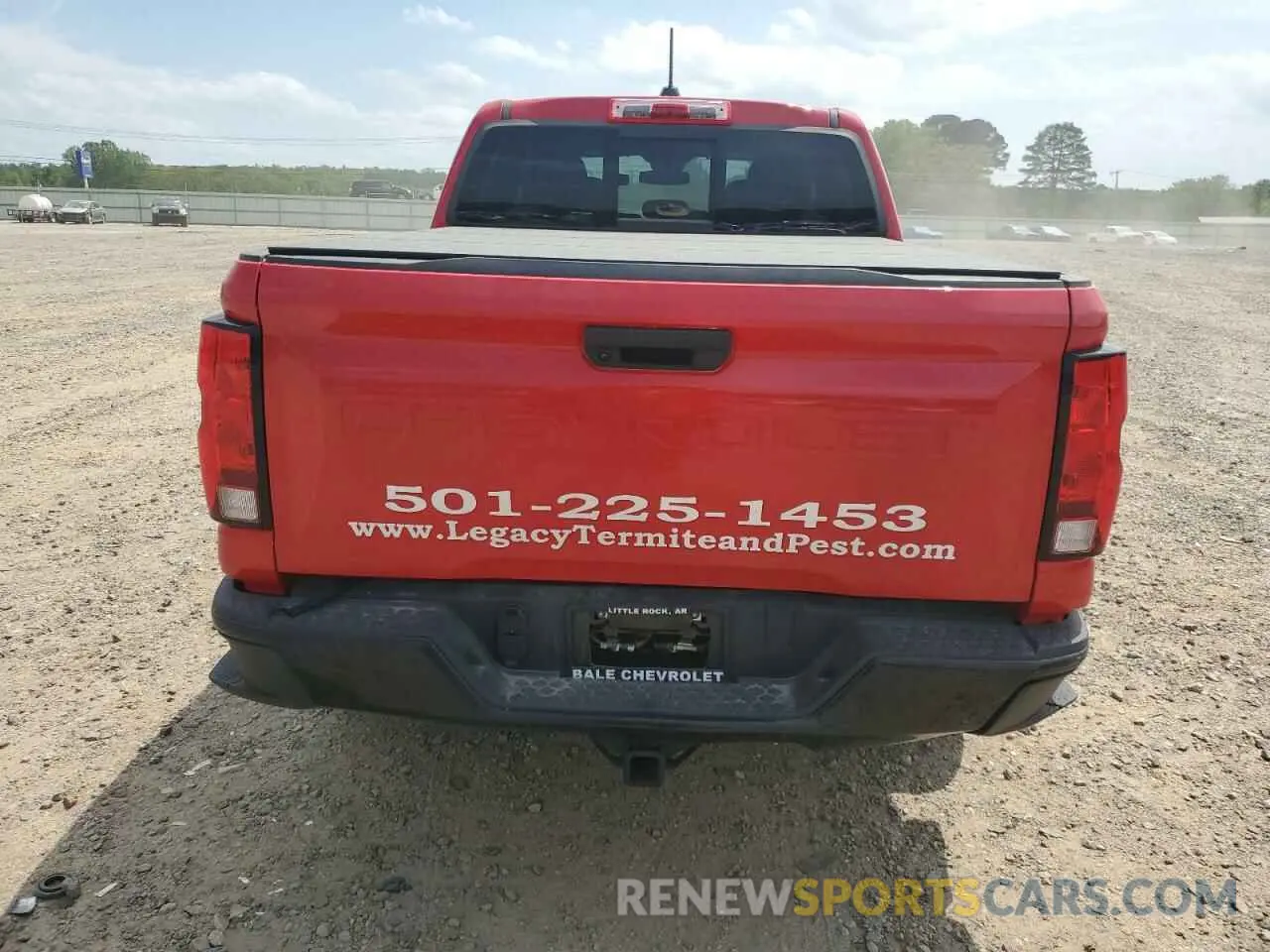 6 fotografías del automóvil dañado 1GCPSBEK8R1109537 CHEVROLET COLORADO 2024