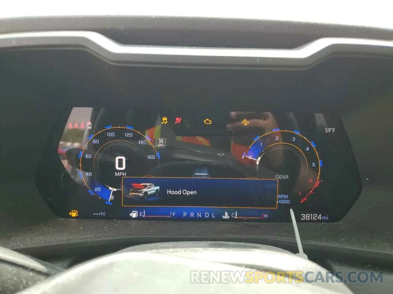 9 fotografías del automóvil dañado 1GCPSBEK8R1109537 CHEVROLET COLORADO 2024