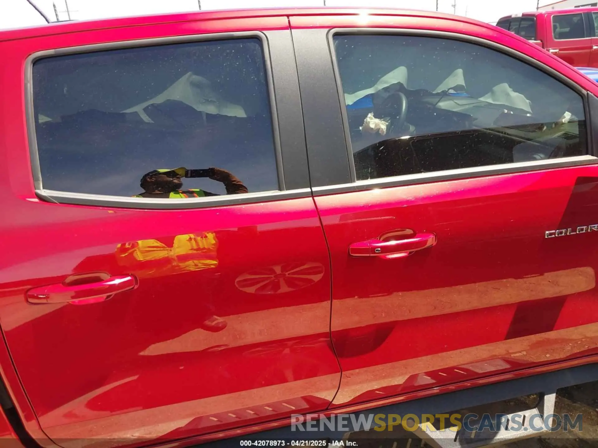 13 fotografías del automóvil dañado 1GCPSCEK1R1130753 CHEVROLET COLORADO 2024