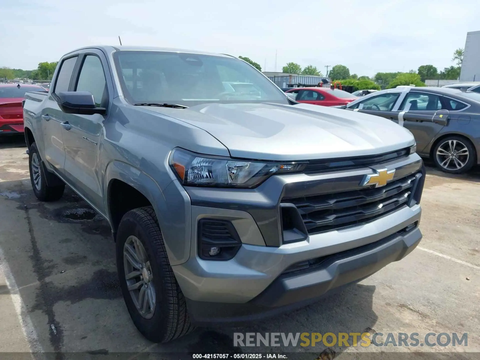 1 fotografías del automóvil dañado 1GCPSCEK3R1318917 CHEVROLET COLORADO 2024