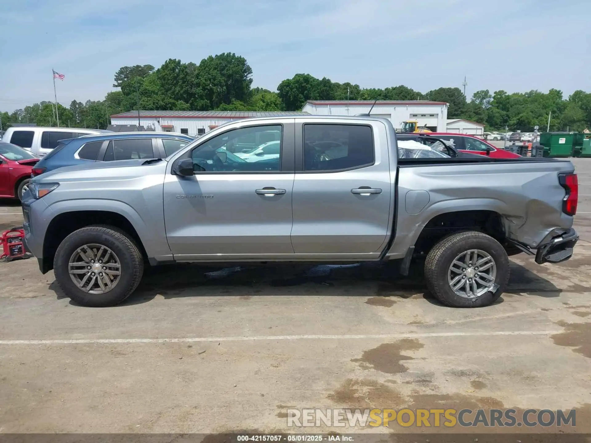 14 fotografías del automóvil dañado 1GCPSCEK3R1318917 CHEVROLET COLORADO 2024