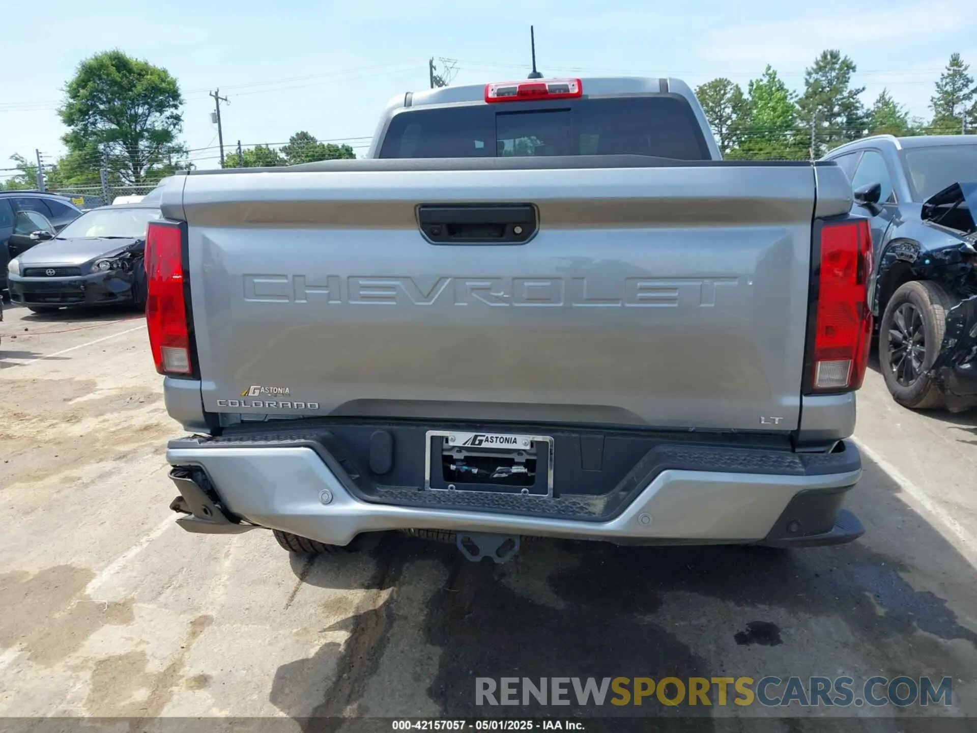 16 fotografías del automóvil dañado 1GCPSCEK3R1318917 CHEVROLET COLORADO 2024