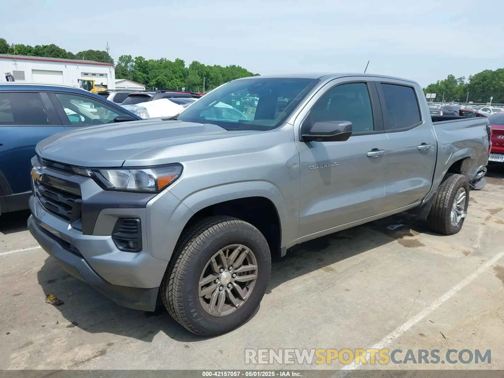 2 fotografías del automóvil dañado 1GCPSCEK3R1318917 CHEVROLET COLORADO 2024