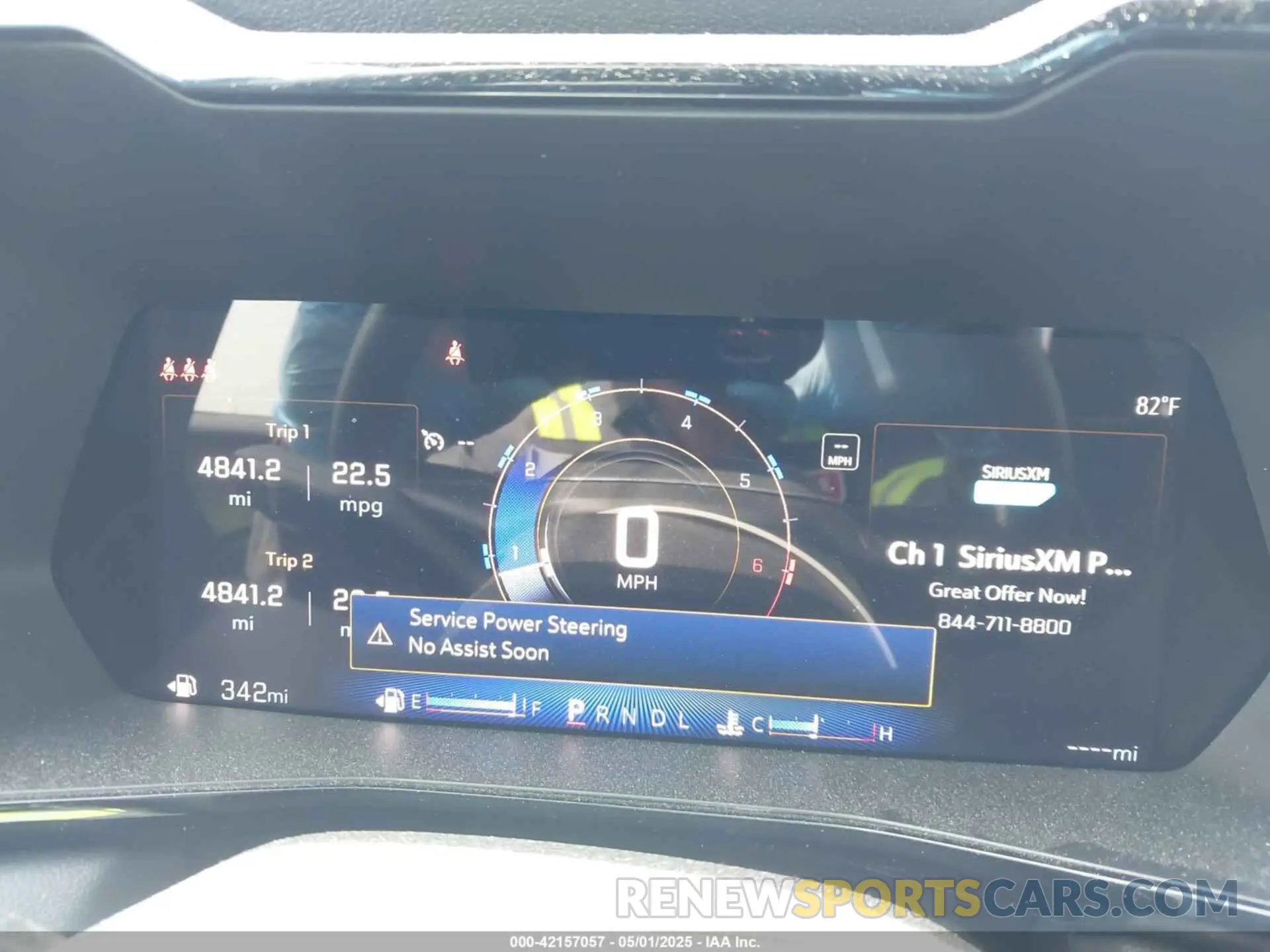 7 fotografías del automóvil dañado 1GCPSCEK3R1318917 CHEVROLET COLORADO 2024