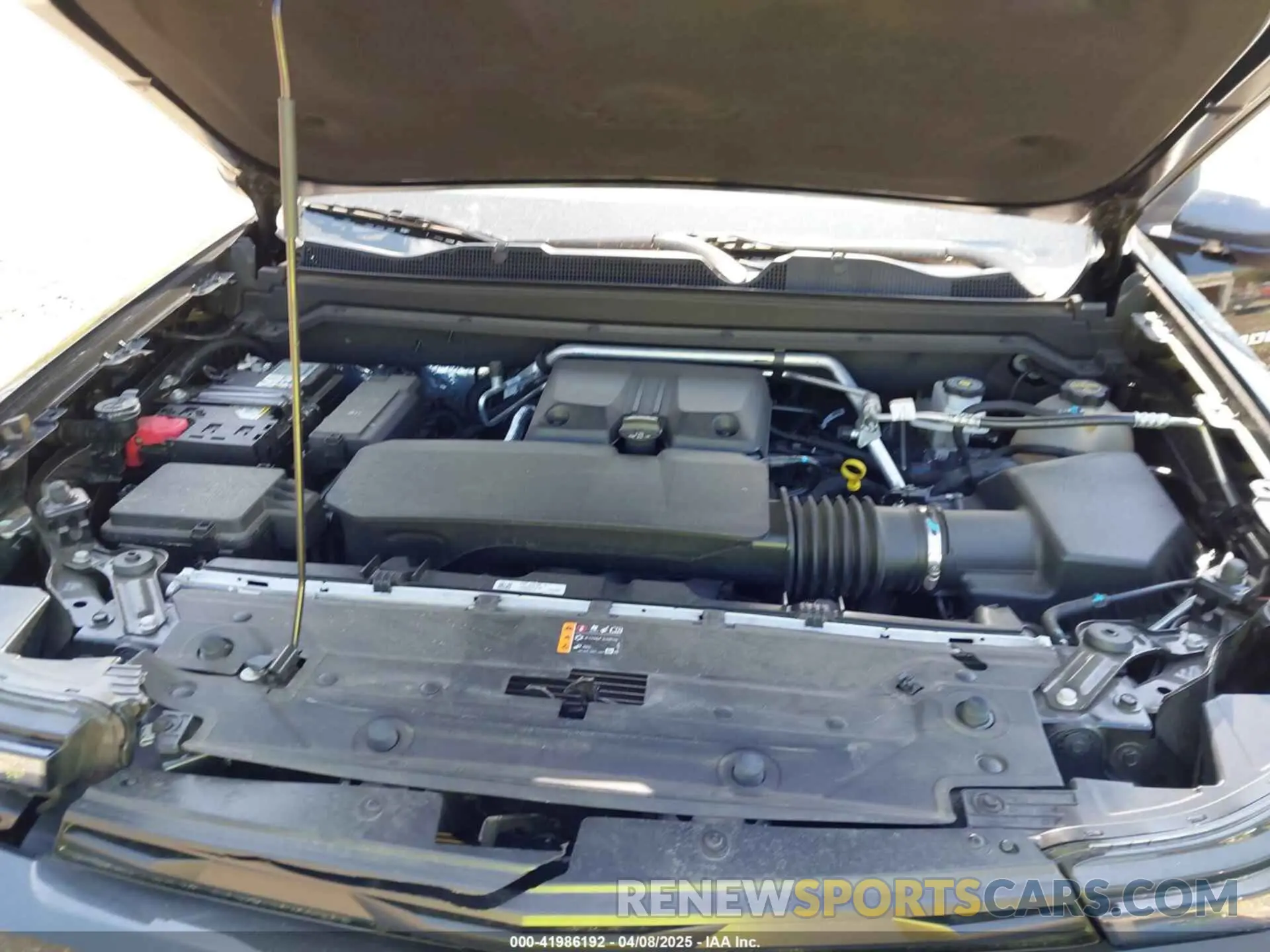 10 fotografías del automóvil dañado 1GCPSCEK6R1146916 CHEVROLET COLORADO 2024