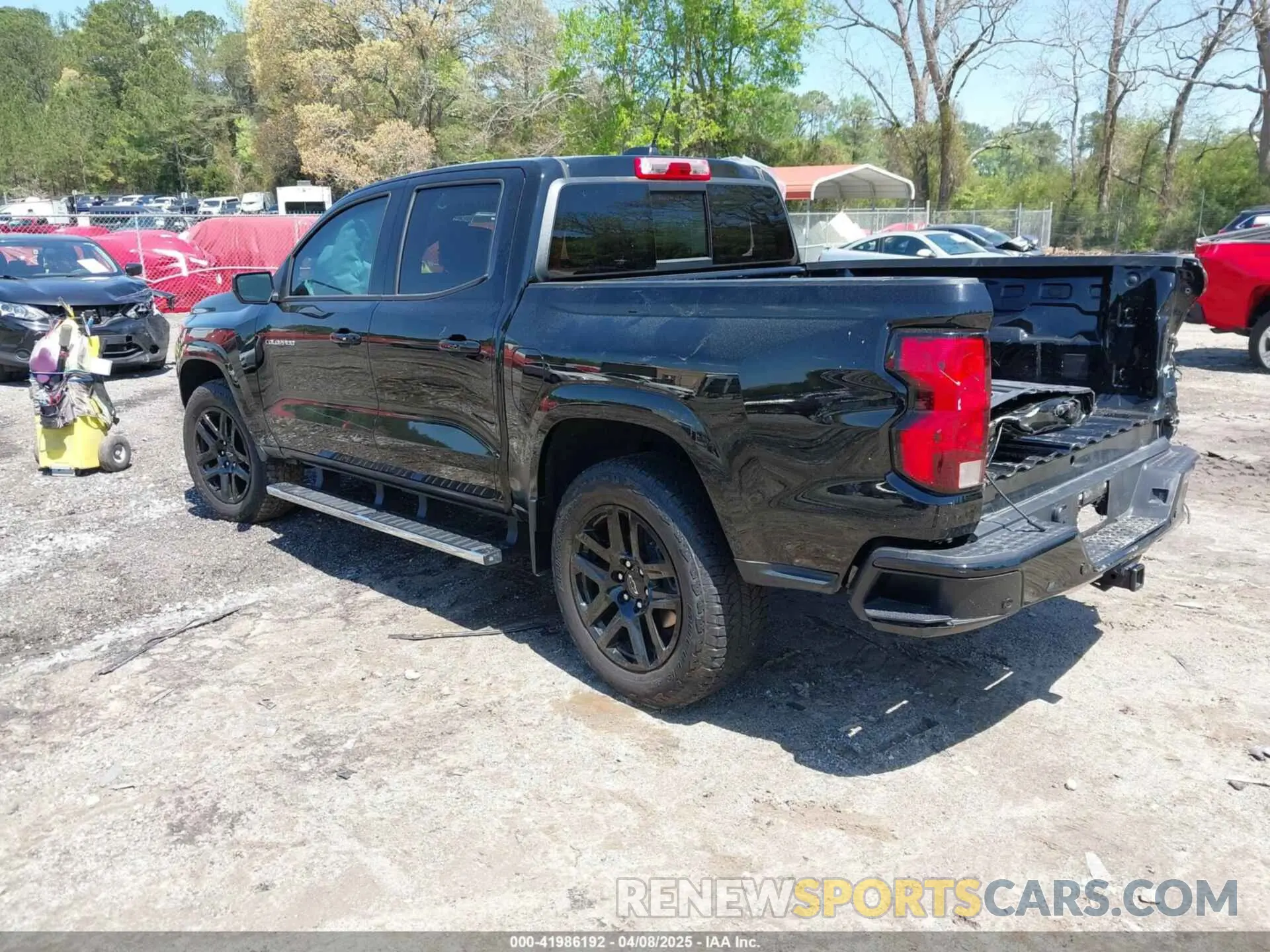 3 fotografías del automóvil dañado 1GCPSCEK6R1146916 CHEVROLET COLORADO 2024