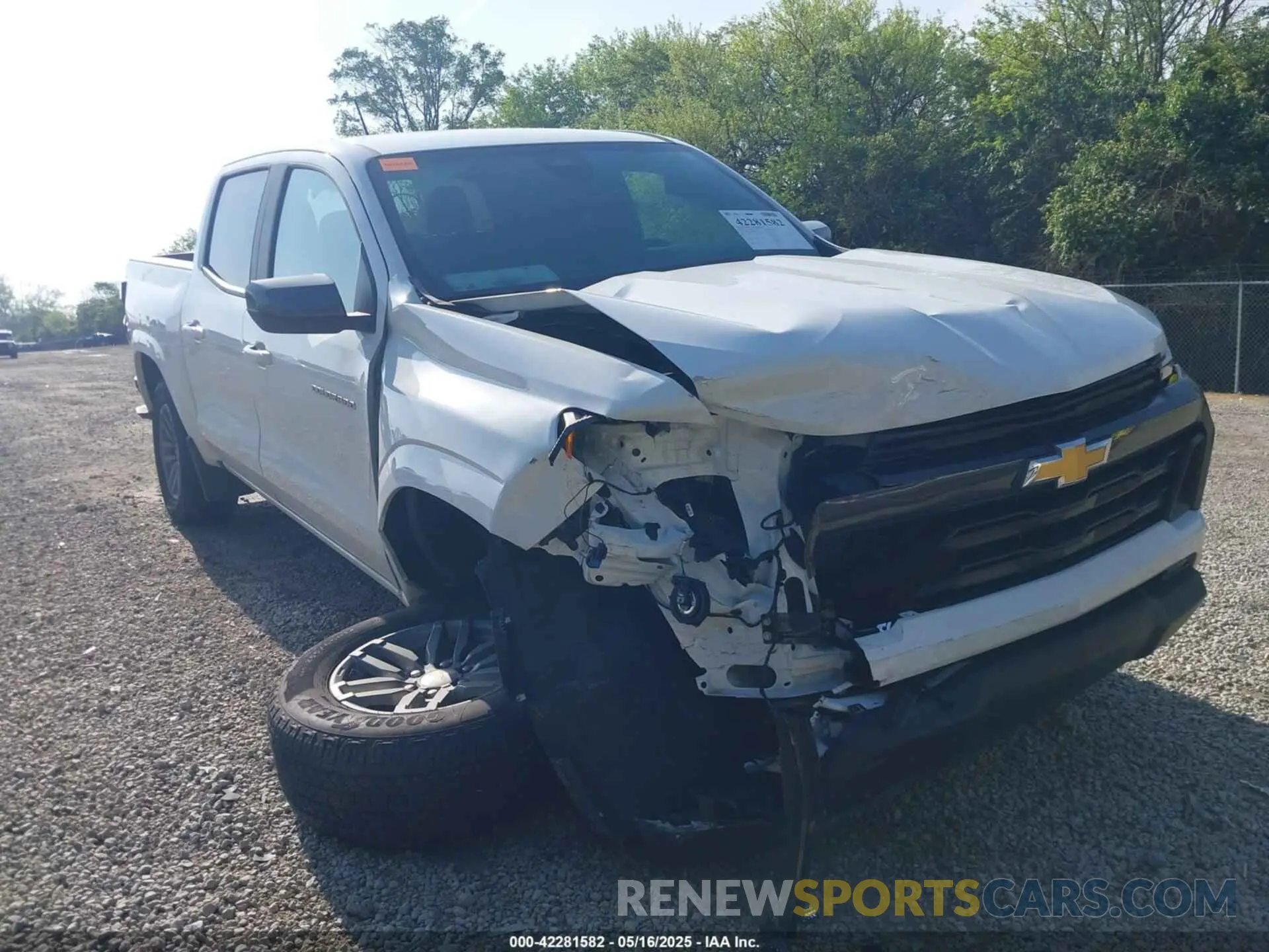 1 fotografías del automóvil dañado 1GCPSCEK6R1198160 CHEVROLET COLORADO 2024