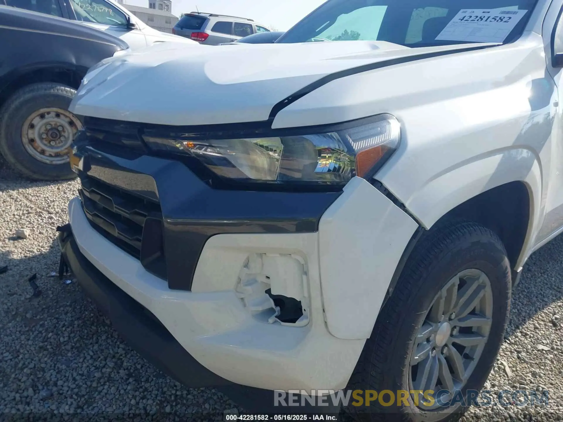 18 fotografías del automóvil dañado 1GCPSCEK6R1198160 CHEVROLET COLORADO 2024