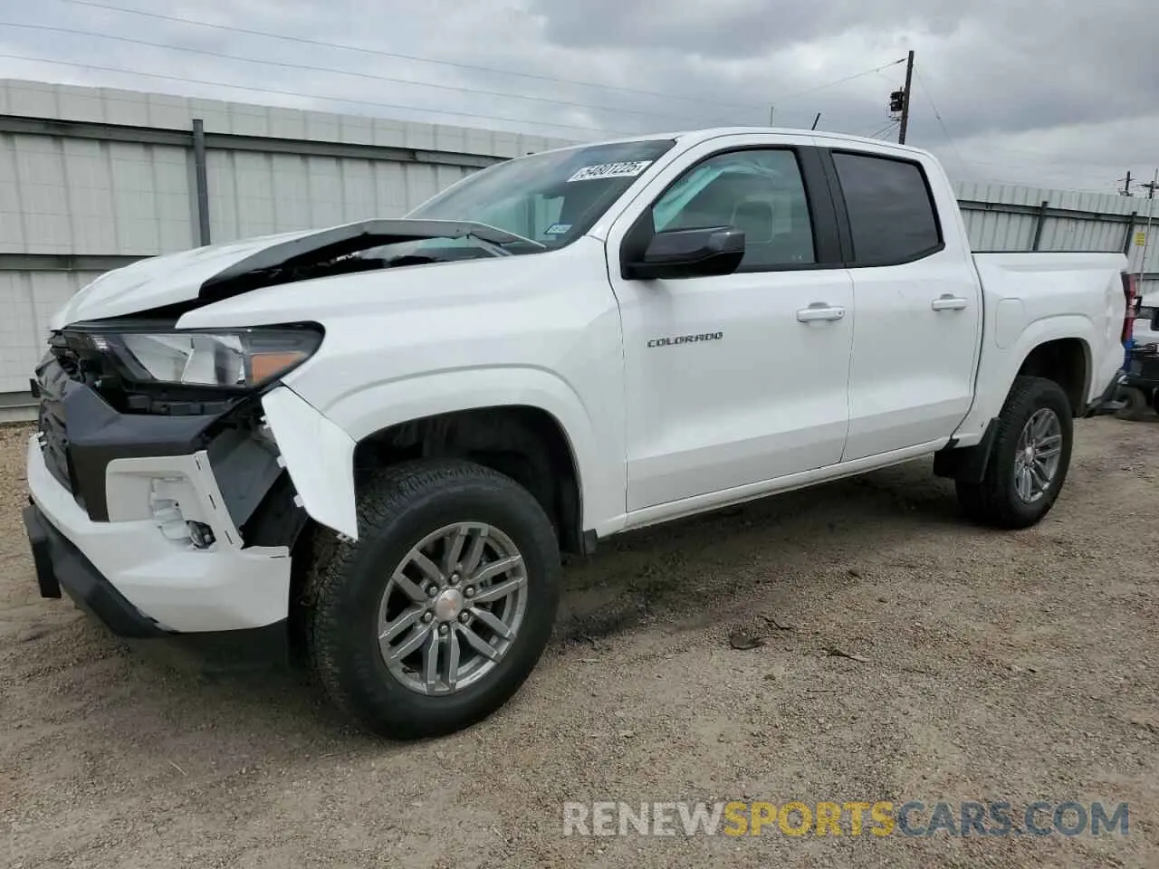 1 fotografías del automóvil dañado 1GCPSCEK6R1283497 CHEVROLET COLORADO 2024