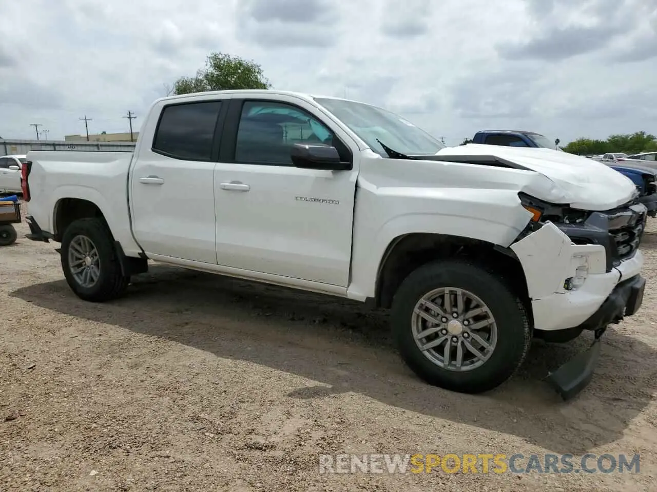 4 fotografías del automóvil dañado 1GCPSCEK6R1283497 CHEVROLET COLORADO 2024